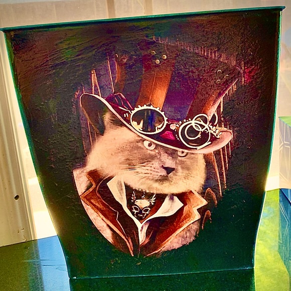Made to Order / Customized w/Your Pets Face / Trash Bin - Picture 7 of 7